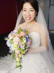 Ｗグランラセーレでブライダルのお仕事
とても素敵な結婚式でした！
末永くお幸せに