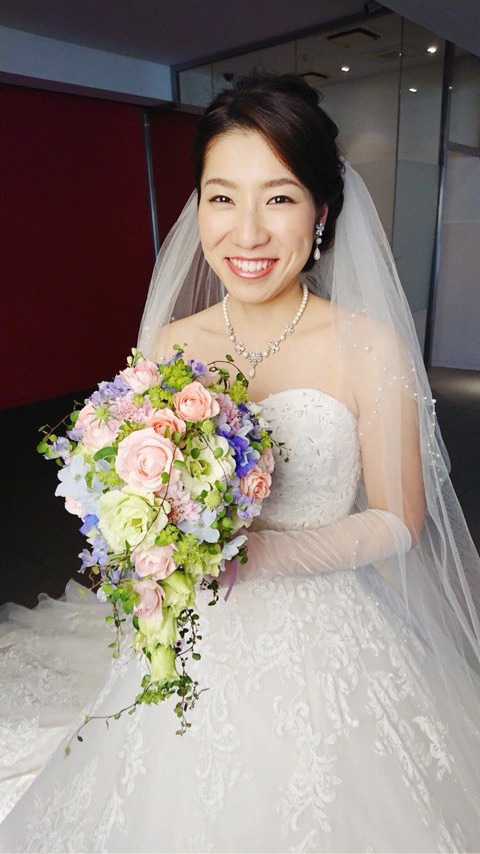 Ｗグランラセーレでブライダルのお仕事
とても素敵な結婚式でした！
末永くお幸せに