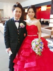 Ｗグランラセーレでブライダルのお仕事
とても素敵な結婚式でした！
末永くお幸せに