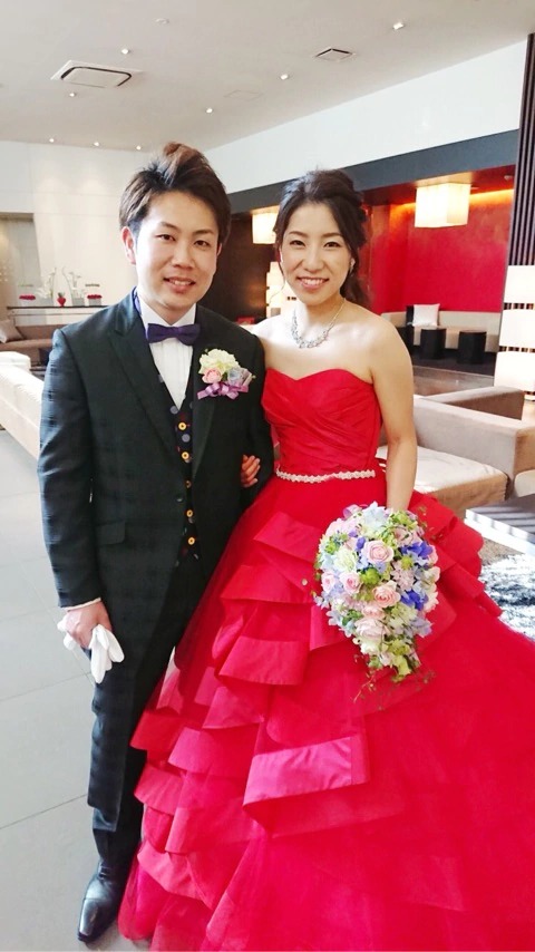 Ｗグランラセーレでブライダルのお仕事
とても素敵な結婚式でした！
末永くお幸せに