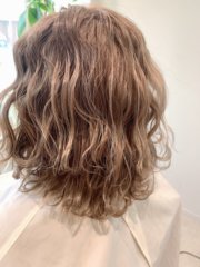 ミディアムヘアだけど可愛くセット❤️