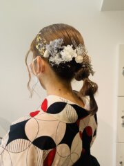 オニオンヘアー✨金箔✨ドライフラワー